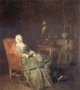 Jean Baptiste Simeon Chardin The Pleasure of Domestic Life oil on canvas